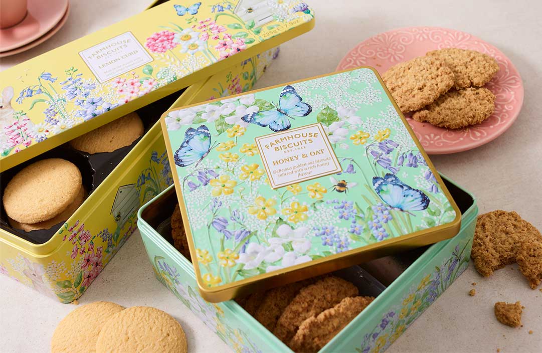 Lemon curd Farmhouse biscuits