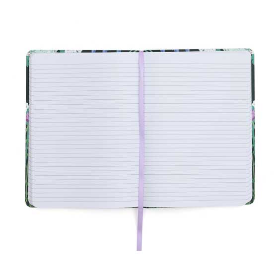 Bees & bluebells notebook product photo front L