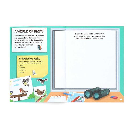RSPB Big Garden Birdwatch activity book product photo front L