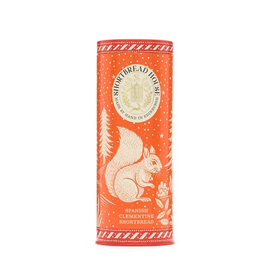 Spanish clementine shortbread by Shortbread House product photo back L