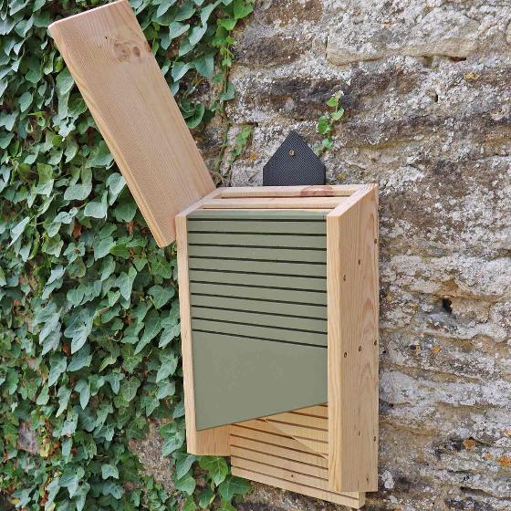 Conservation bat box product photo back L