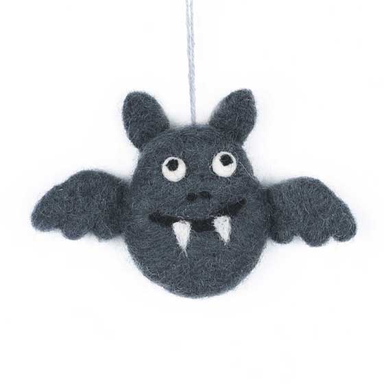 Handmade felt bat Halloween decoration product photo default L