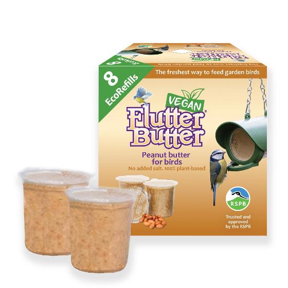 RSPB Vegan Flutter Butter EcoRefills, x8 product photo side L