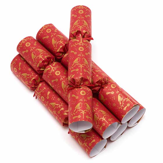 RSPB Pin badge plastic-free Christmas crackers, box of six product photo ai5 L