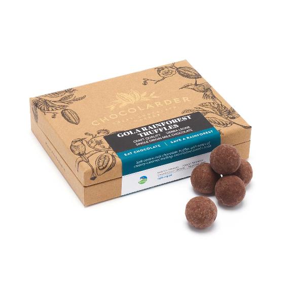 RSPB Gola milk chocolate truffles product photo default L