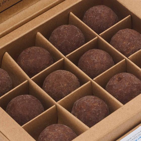 RSPB Gola milk chocolate truffles product photo front L