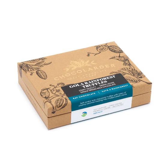 RSPB Gola milk chocolate truffles product photo ai5 L