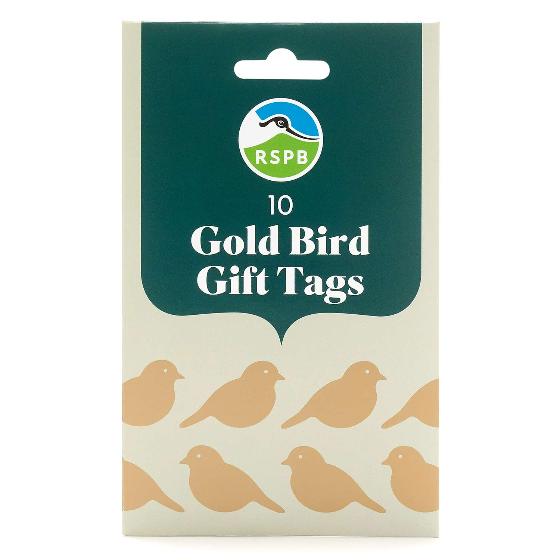 Gold gift tags product photo side L