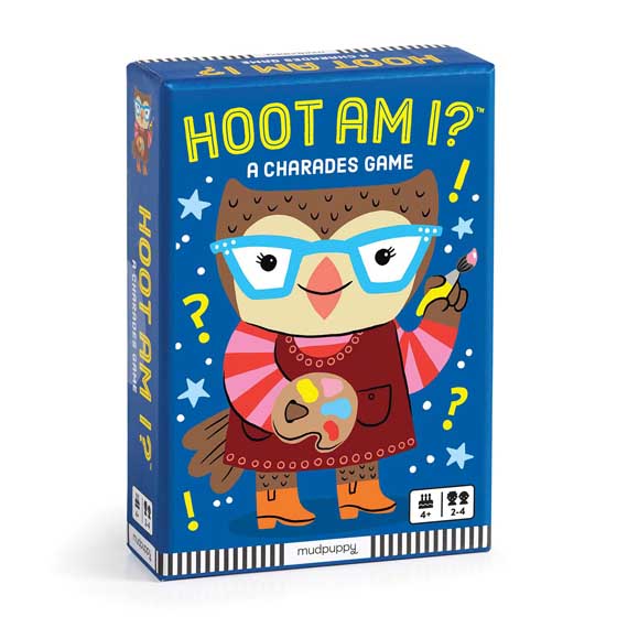 'Hoot am I?' family charades card game product photo default L