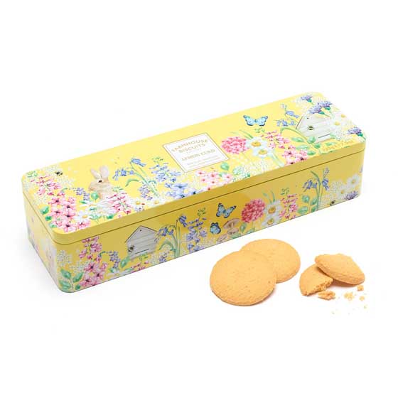 English garden lemon curd biscuit tin product photo default L