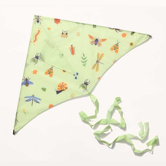 Minibeasts sustainable kite for kids product photo default L