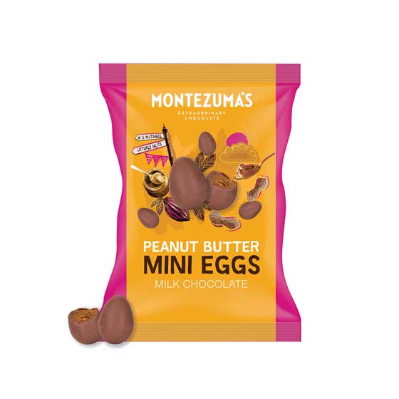 Montezuma's peanut butter milk chocolate mini eggs product photo default L
