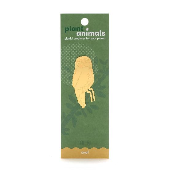 Owl plant animal decoration product photo back L
