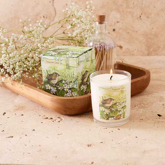 Bergamot, lemon & grapefruit vegan candle by Heaven Scent product photo back L