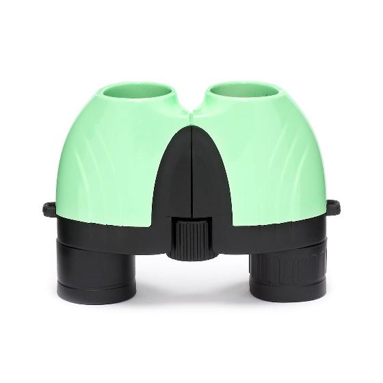 RSPB Puffin Jr children's binoculars, light green product photo back L
