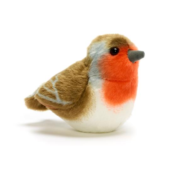RSPB soft toy singing Robin product photo default L
