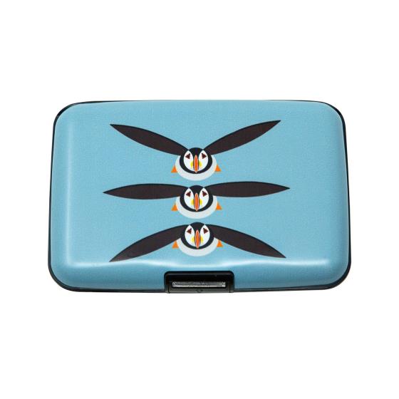 RFID credit card protection wallet, puffin product photo default L