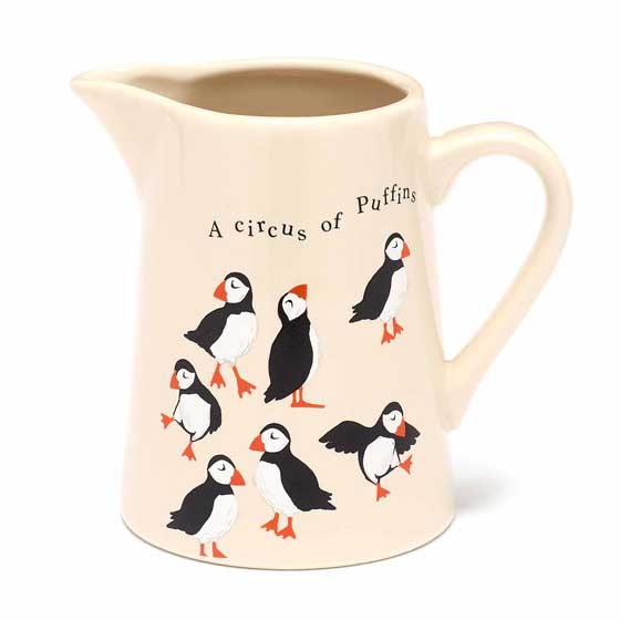 RSPB Circus of Puffins jug product photo side L