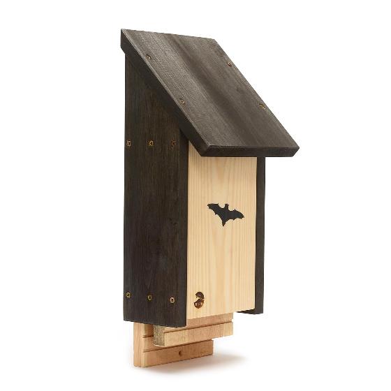 RSPB Double chamber bat box product photo side L