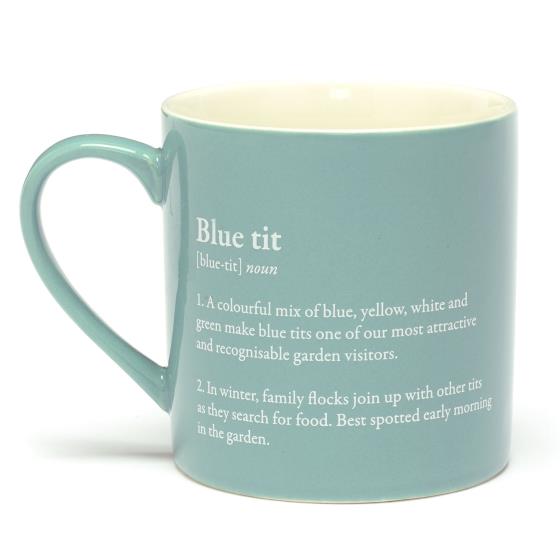 RSPB Free as a bird blue tit mug product photo front L