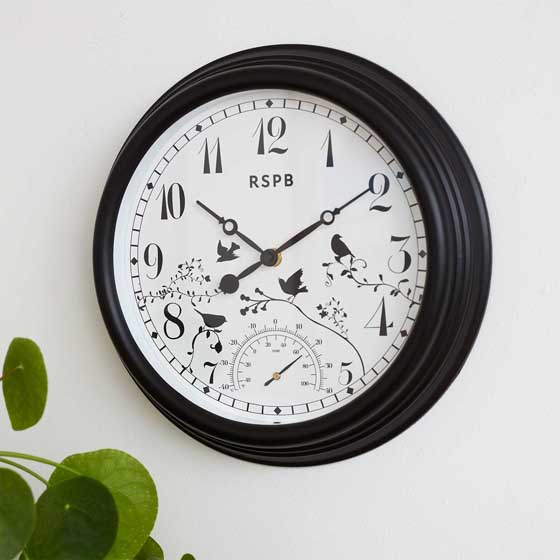 RSPB Garden wall clock product photo front L