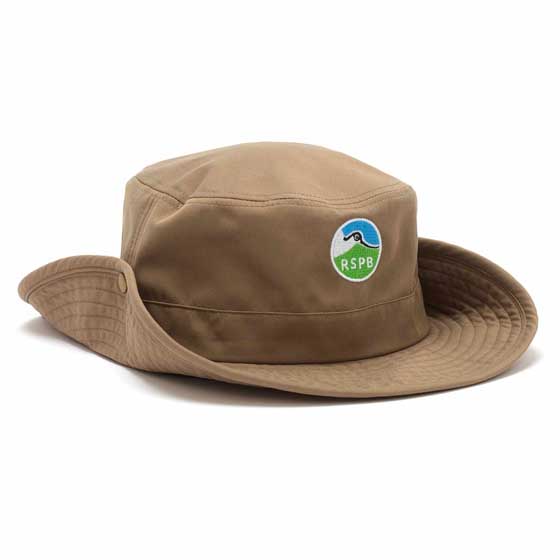 Khaki sun hat with strap, size S-M product photo default L