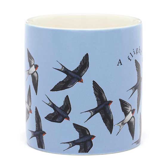 RSPB Swallows mug, Flock collection product photo side L