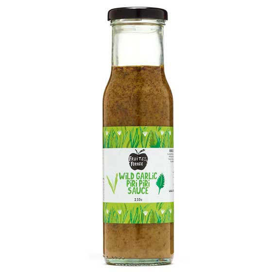 Set of three wild sauces by Fruits of the Forage product photo back L
