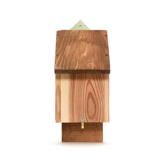 RSPB single chamber bat box product photo side L