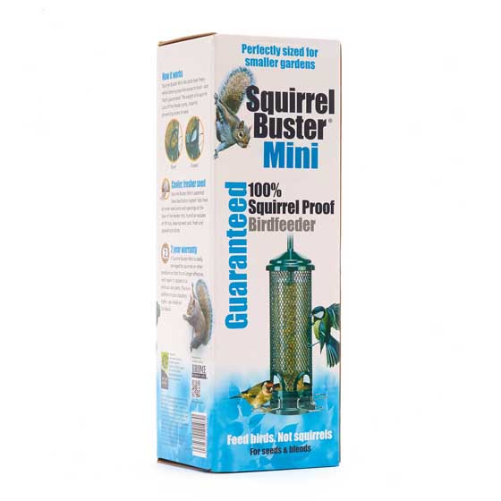 Squirrel Buster Mini and Sunflower hearts product photo back L