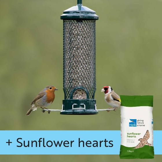 Squirrel Buster Mini and Sunflower hearts product photo default L