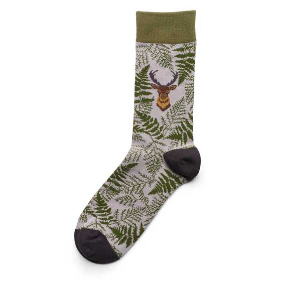 Men's stag bamboo socks product photo default L