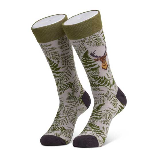 Men's stag bamboo socks product photo side L