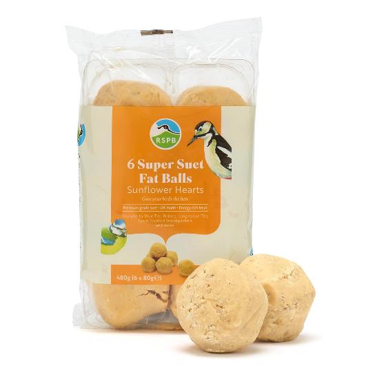 Super suet fat balls - sunflower hearts x 6 product photo front L
