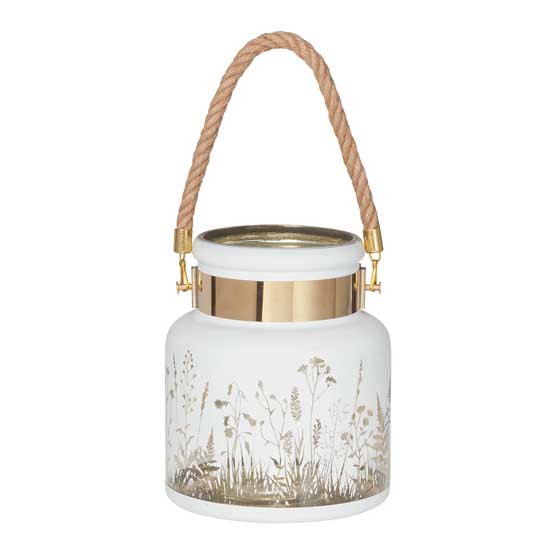 Wildflower meadow candle lantern product photo front L
