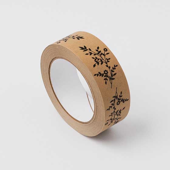 Wildflower eco-friendly paper tape product photo back L