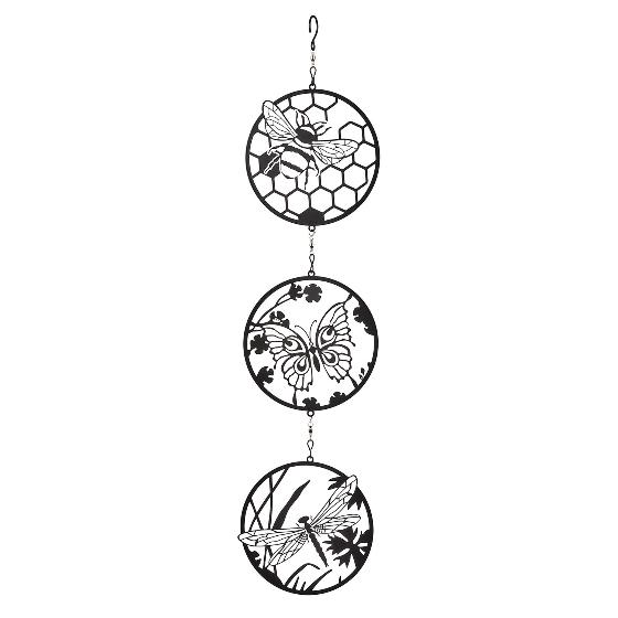 Winged insects hanging ornament product photo side L