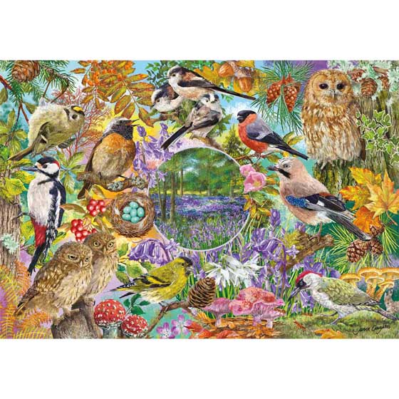 RSPB Wings in the wild 4x 500-piece jigsaw set product photo ai5 L