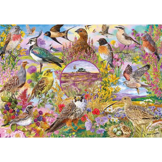 RSPB Wings in the wild 4x 500-piece jigsaw set product photo ai4 L