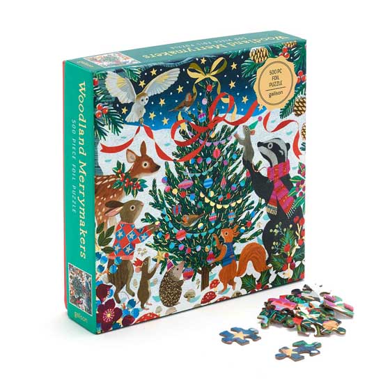 Woodland merrymakers jigsaw puzzle, 500-piece product photo default L