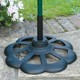 Patio base for bird feeder poles product photo