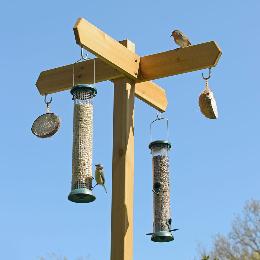 RSPB Signpost wooden feeding station product photo