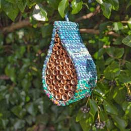 Artisan solitary bee nester product photo