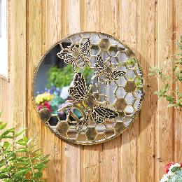 Beeflection decorative garden mirror product photo