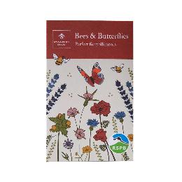 Bees and butterflies wildflower seed pack product photo