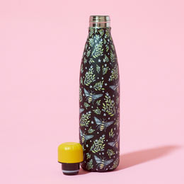Bee insulated drinks bottle product photo