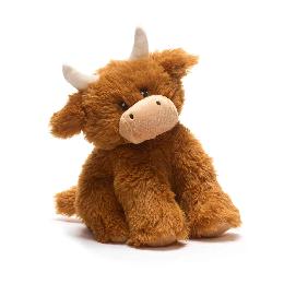 Eco Highland Cow plush soft toy product photo