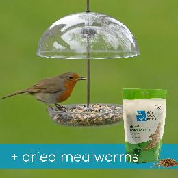 I love Robins® pearl feeder & dried mealworms product photo