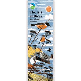 RSPB The art of birds calendar 2027 product photo