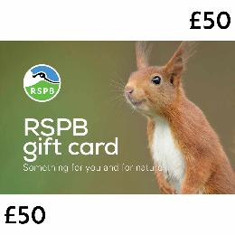RSPB E-gift card £50 product photo